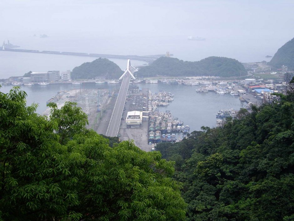 远眺渔港 摄影：老山羊部落格