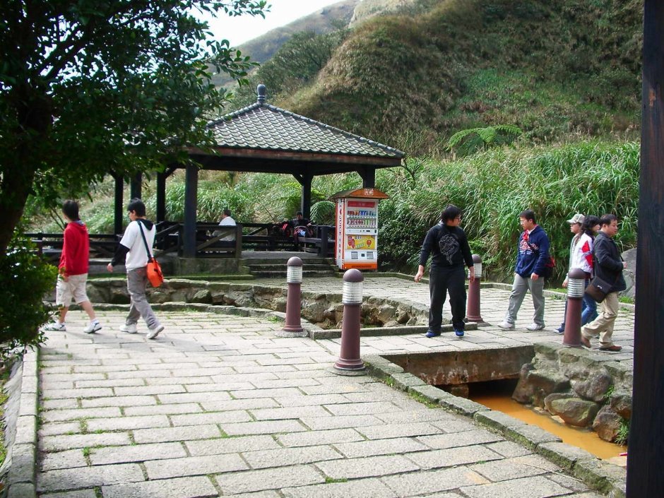 泡汤郊游 摄影：老山羊部落格