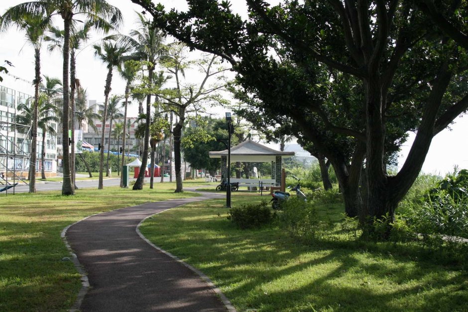 公園到處綠意 攝影：老山羊部落格