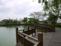 环湖木栈道<br/> 摄影：旅遊王攝影組