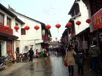 明清建築風格的老街<br/> 攝影：余燕鳳