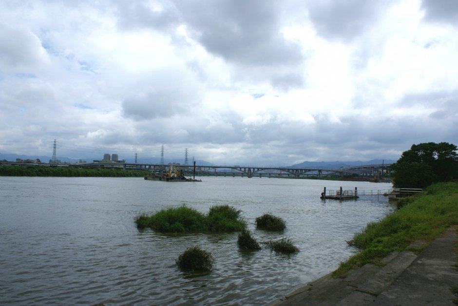江子翠河口景观河滨公园 摄影：Eva隨手拍