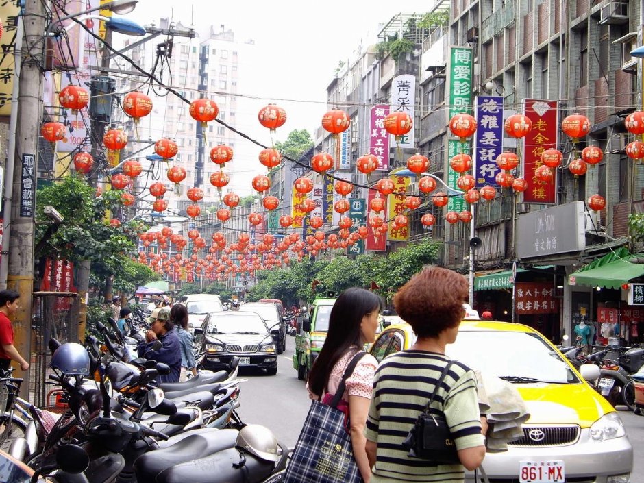 成排的灯笼 摄影：老山羊部落格