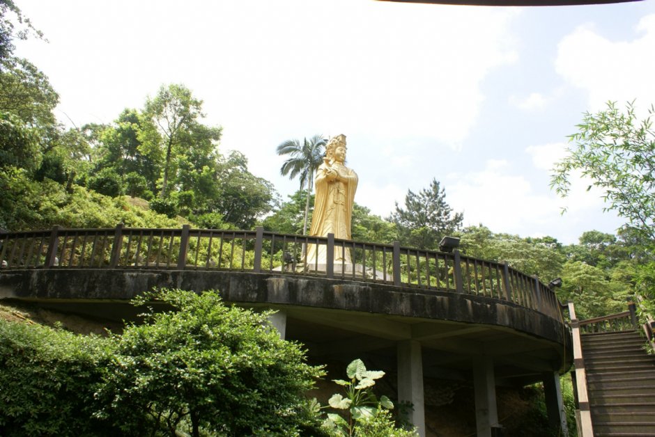 思源台旁茶郊妈祖金身 摄影：Eva隨手拍