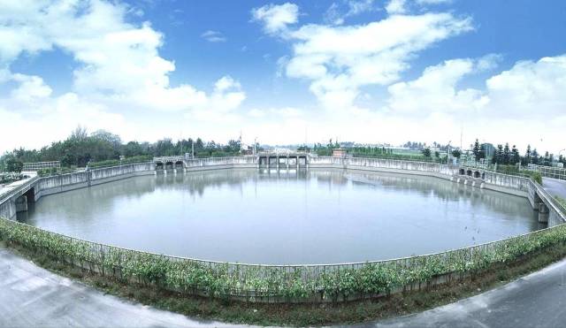 八卦池 摄影：資料來源─台灣雲林農田水利會