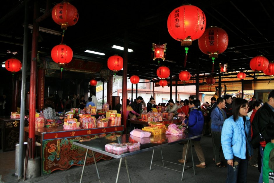 参拜人潮 摄影：陳銘祥