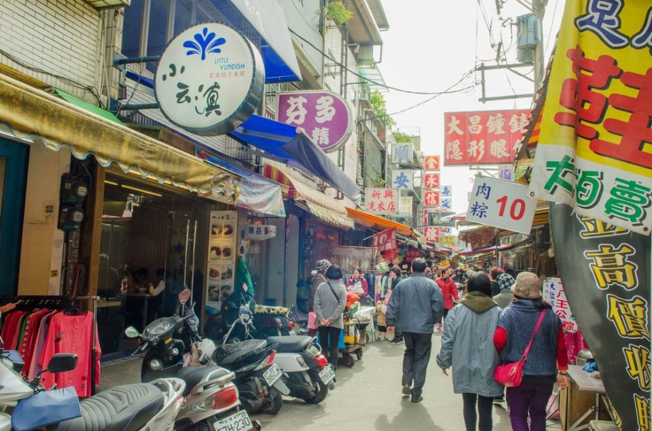 忠貞商圈(魅力金三角) 攝影：桃園市政府觀光旅遊局 提供