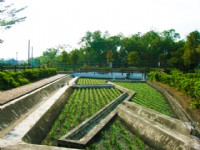 灌溉渠道<br/> 摄影：資料來源─台灣雲林農田水利會