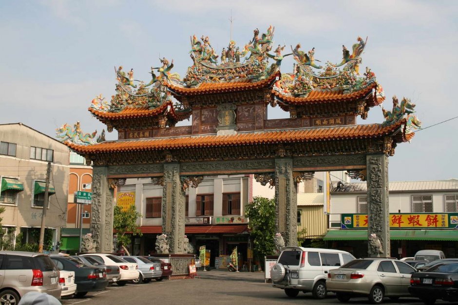 开台天后宫-庙前广场 摄影：老山羊部落格