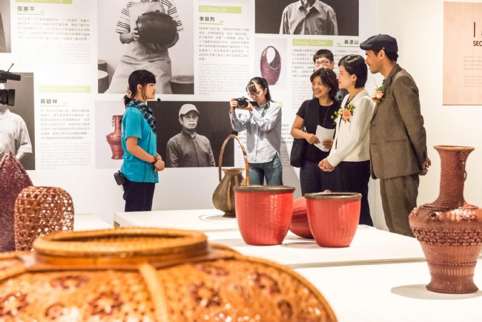 導覽解說 攝影：臺中市纖維工藝博物館 提供