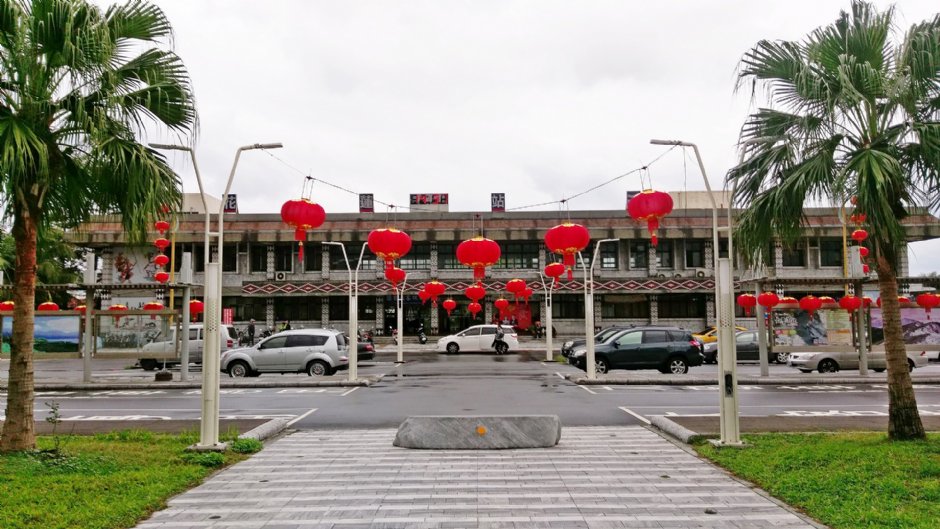 花莲车站后站 摄影：Eva隨手拍