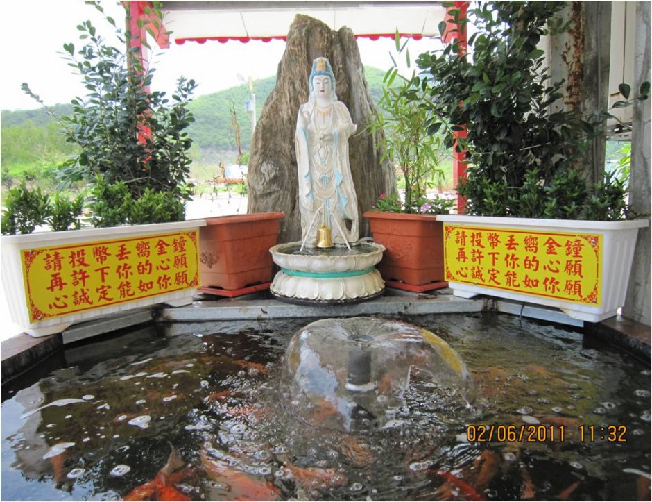 许愿池 摄影：枋山五路財神廟 提供