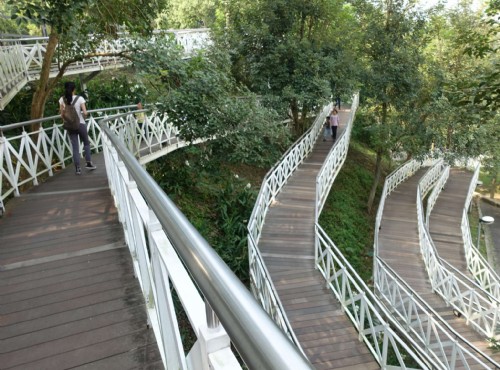 竹崎親水公園(天空走廊)