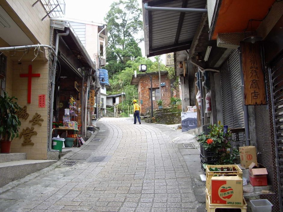 平溪老街 摄影：老山羊部落格