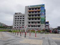 原住民编织意象的装置<br/> 摄影：Eva隨手拍