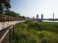 青塘园木栈道<br/> 摄影：桃園市政府觀光旅遊局