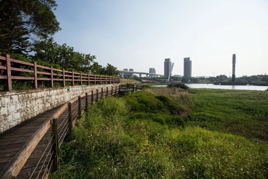 青塘园木栈道 摄影：桃園市政府觀光旅遊局