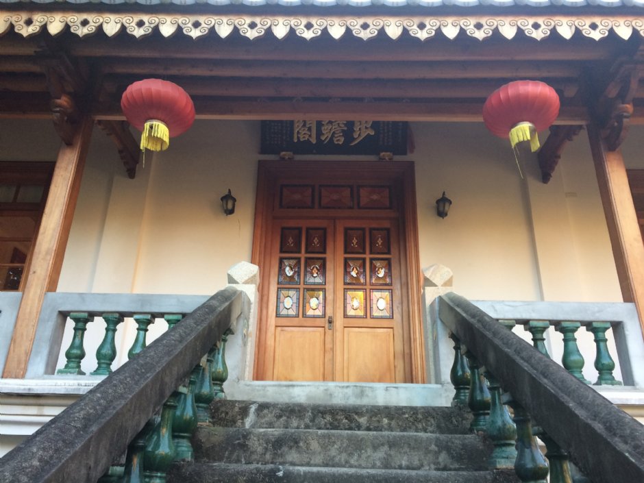 五桂楼前身为「步蟾阁」 摄影：Eva隨手拍