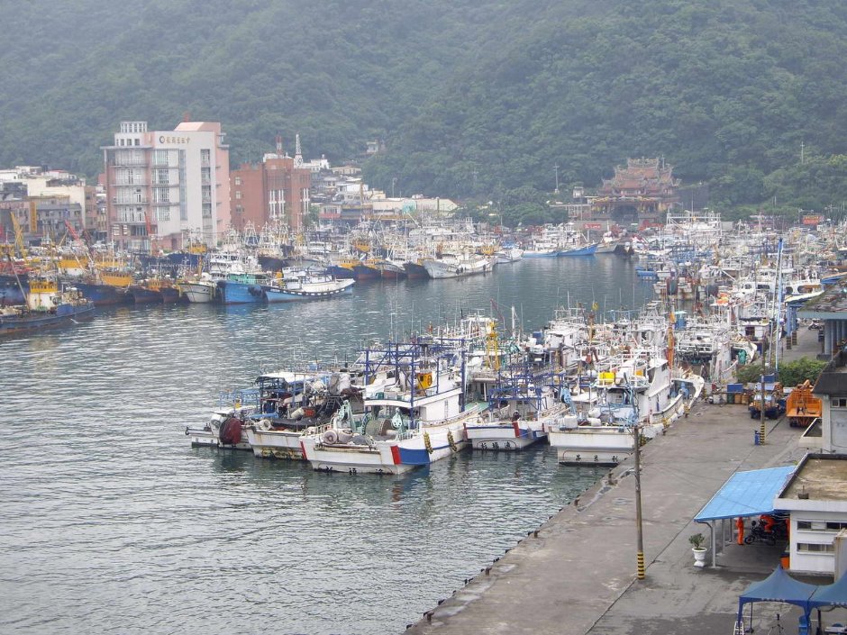 渔港全景 摄影：老山羊部落格