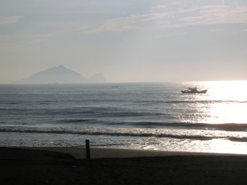 夕阳的静海 摄影：老山羊資訊網