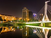 青塘园夜景<br/> 摄影：桃園市政府觀光旅遊局