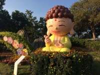 葫芦墩公园是台中花博展区之一<br/> 摄影：Eva隨手拍