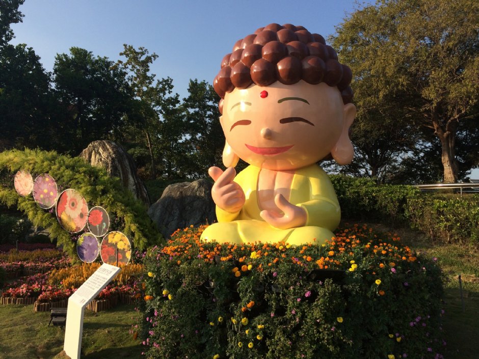 葫芦墩公园是台中花博展区之一 摄影：Eva隨手拍