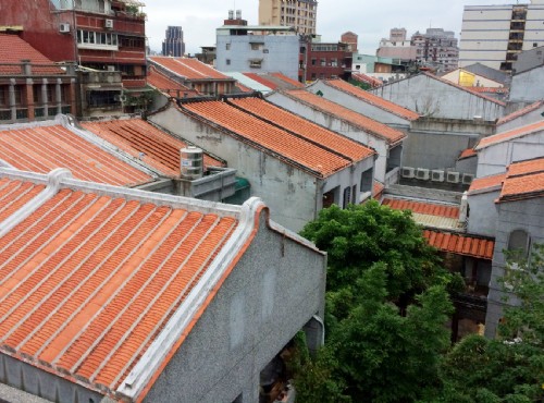 迪化207博物館俯瞰大稻埕街景/Eva隨手拍